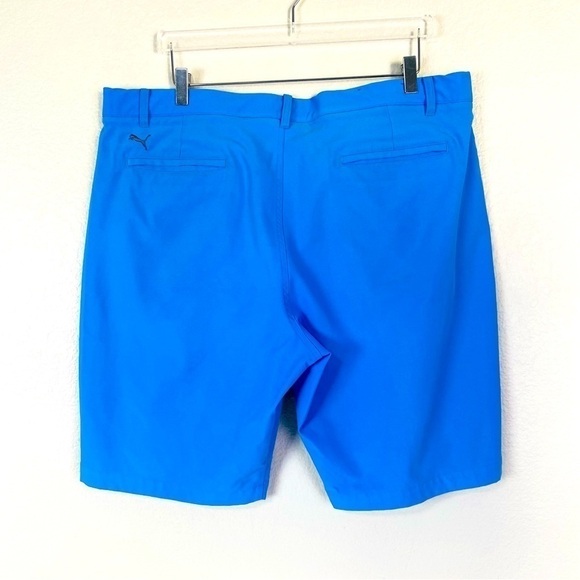 Puma Light Blue Golf Shorts Size 40W - Picture 5 of 8